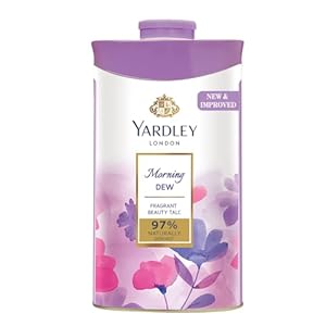 YARDLEY LONDON MORNING DUE PERFUMED TALC FOR WOMEN 250G